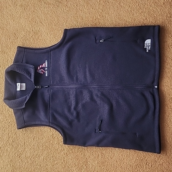 The North Face Salute to America Fleece Vest - NWOT - Men's Size Large - Picture 1 of 11